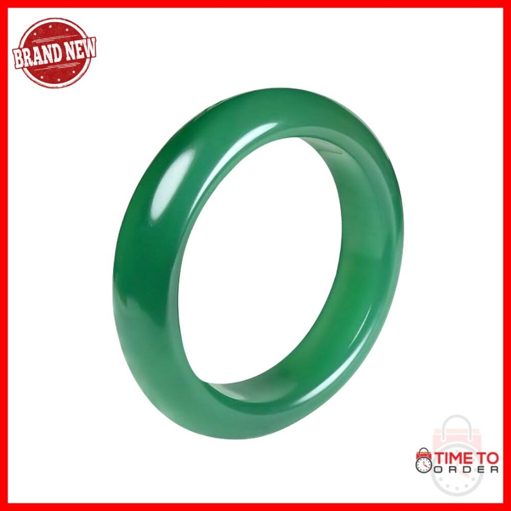 Natural Jade Bangle Bracelet Healing Protection Good Luck Gemstone Jewelry Gift